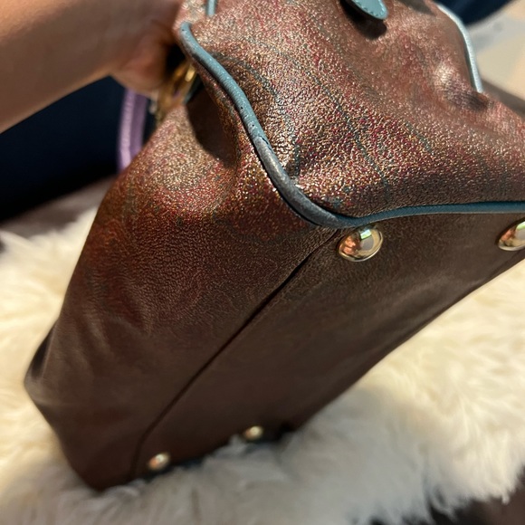 Authentic Etro Boston Bag Paisley Print - Picture 11 of 16